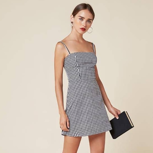 Reformation Dresses & Skirts - Reformation ‘Mason’ Gingham Dress, Sz 0